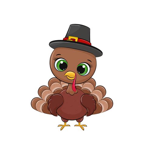 Cute Turkey Vector Illustration 3596724 Vector Art At Vecteezy