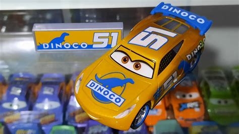 Mattel Disney Pixar Cars Nascar Dinoco Cruz Ramirez Through The