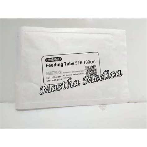 Jual NGT Feeding Tube Selang Sonde Makan Hidung Bayi 5 FR 5FR 100 Cm