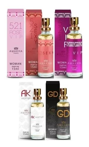 Perfume Amakha Paris Fem Ros Vip Sexy Vip Ak E Gd Frete Gr Tis