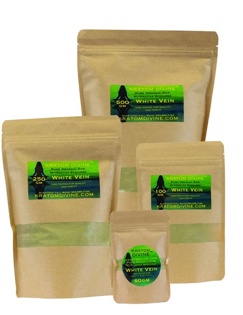 White Vein Kratom Powder – Kratom Divine
