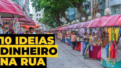 10 IDEIAS DE COISAS PARA VENDER NA RUA GANHAR DINHEIRO NA RUA RÁPIDO