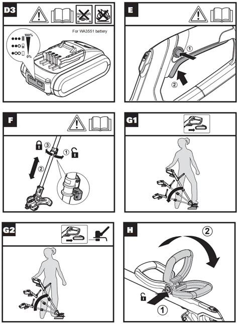 Worx Wg163e 2 In 1 Grass Trimmer Edger Instruction Manual