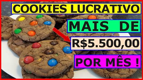 Cookies Lucrativos Cookie De Frigideira Cookies Recheados Como