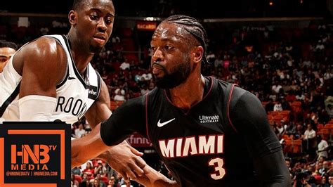 Brooklyn Nets Vs Miami Heat Full Game Highlights March 2 2018 19 NBA