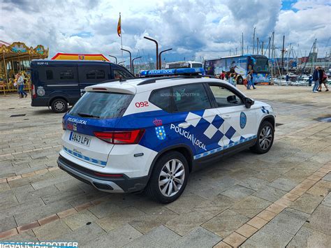 Seat Ateca perteneciente a la Policía Local de A Coruña Flickr