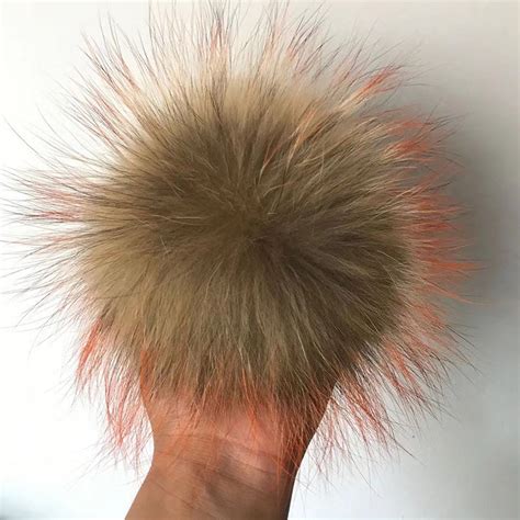 Diy Cm Cm Real Fur Pompoms Fox Raccoon Mink Fur Pom Pom Hat Cap Fur