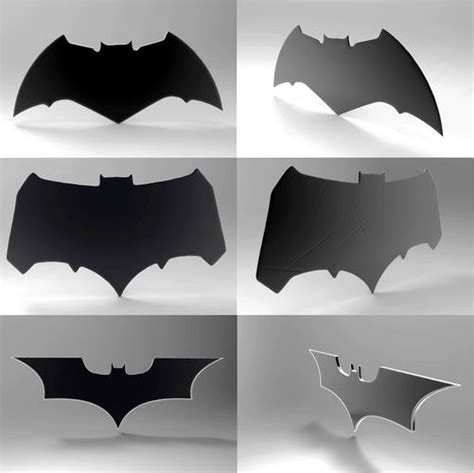 Batman Symbols Bundle D Model