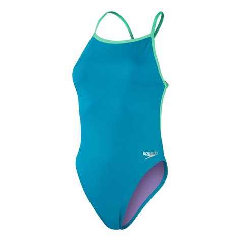 Speedo Solid VBack Swimsuit Women | Deporvillage