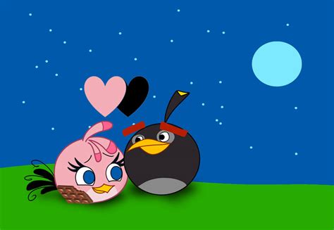 Happy Vanlentine Angry Birds Stella X Bomb By Fanvideogames On Deviantart