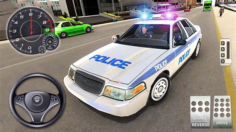 US Police Car Chase Mission Simulator City Police Car Chase Cop