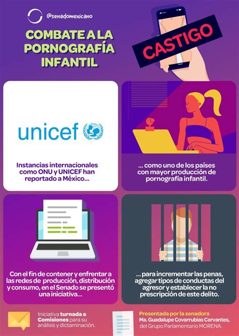 Combate A La Pornografía Infantil Iniciativa Turnada A Comisiones Para