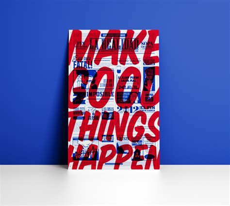 11 Bold Typography Poster Examples Templates Ideas Daily Design