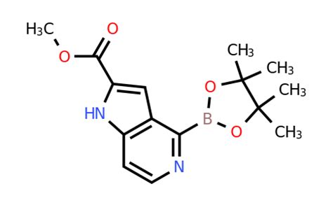 Methoxycarbonyl H Pyrrolo C Pyridin Ylboronic Acid Pinacol