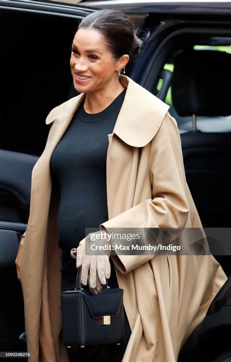 Meghan Duchess Of Sussex Visits Smart Works On January 10 2019 In