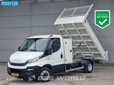 Iveco Daily C Euro Kipper Met Kist Kg Trekhaak Tipper Benne K