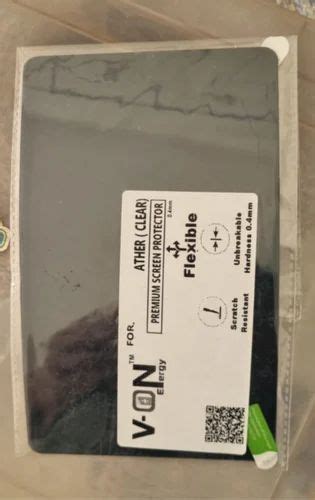 Von Energy Ather Premium Screen Protector at ₹ 35/piece | Plastic ...