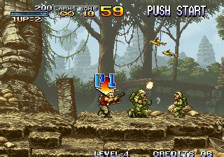 Screenshot Of Metal Slug Super Vehicle Arcade Mobygames