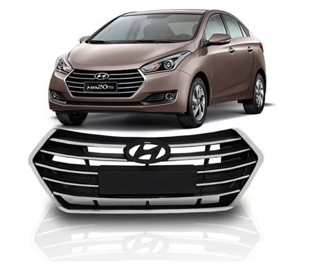 Grade Hyundai Hb20 Sedan Ano 2016 2017 2018 2019 Frisos Cromado