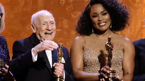 Oscar 2024 Mel Brooks Y Angela Bassett Fueron Galardonados UnoTV