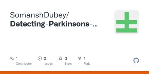 Github Somanshdubey Detecting Parkinsons Disease