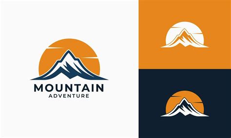 Mountain Adventure Logo Vector Illustration Vector Art At Vecteezy