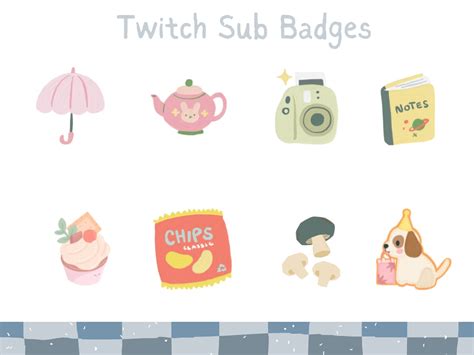 Twitch Badges Twitch Badge Flair Twitch Badges Cat Twitch Badge Anime ...