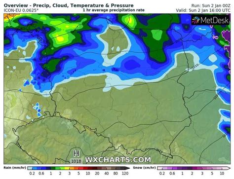 Pogoda Na Stycznia Opady Deszczu W Polsce Nadal Wysoka Temperatura