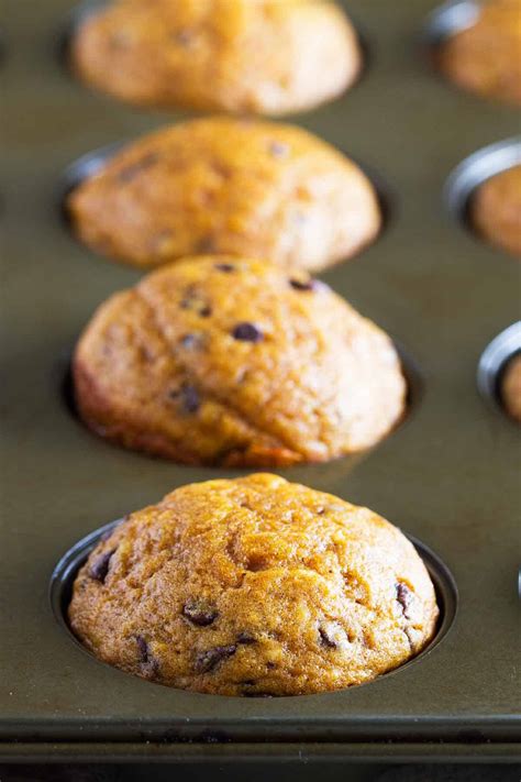 Easy Pumpkin Chocolate Chip Muffin Recipe