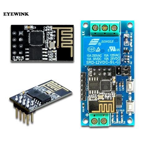 Módulo de relé WiFi ESP8266 ESP 01S 5V interruptor de Control remoto