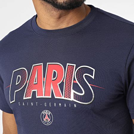 PSG Tee Shirt Paris Saint Germain P15370C CL02 Bleu Marine