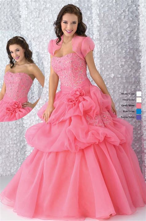 Pink Ball Gown Sweetheart Full Length Lace Up Quinceanera Dresses With