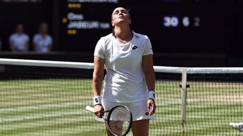 Tennis La Tunisienne Jabeur S Incline En Finale De Wimbledon Contre La