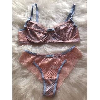 Conjunto Meia Taça Aro Renda Sem Bojo Lingerie Calcinha Sutiã