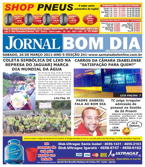 Jornal Bom Dia By Santa Isabel Issuu