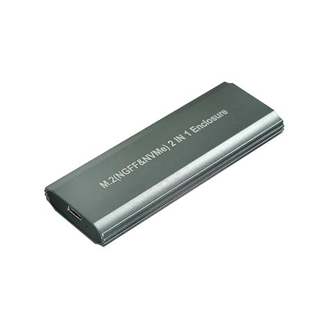 10gbps M2 Ssd Case Nvme Sata Dual Protocol M 2 To Usb Type C 3 1 Ssd Adapter For Nvme Pcie Ngff