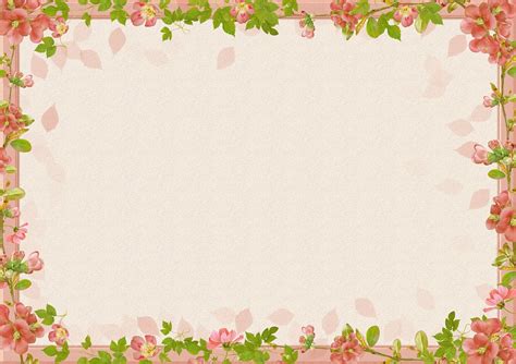 Background Flower Frame Flowers - Free image on Pixabay