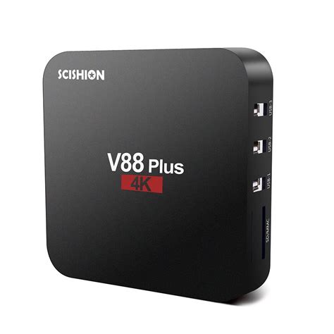 SCISHION V88 Plus Smart TV HD Box Android System Shopee Malaysia