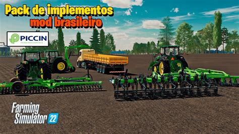 Novo Pack De Mods Br Para O Farming Simulator Pc Mac Ps Ps