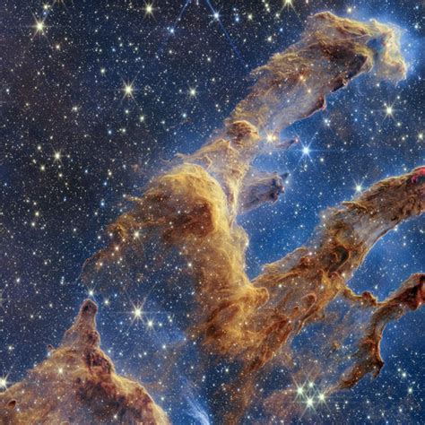 The Pillars Of Creation As Seen Through James Webb Curious Times