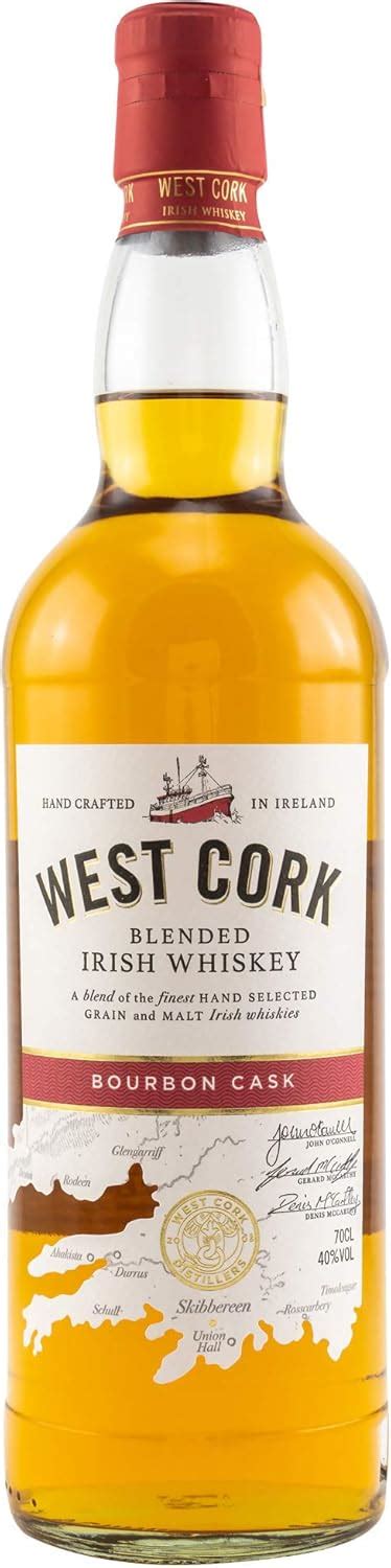 West Cork Blended Irish Whisky Bourbon Cask Cl Amazon Co Uk Grocery