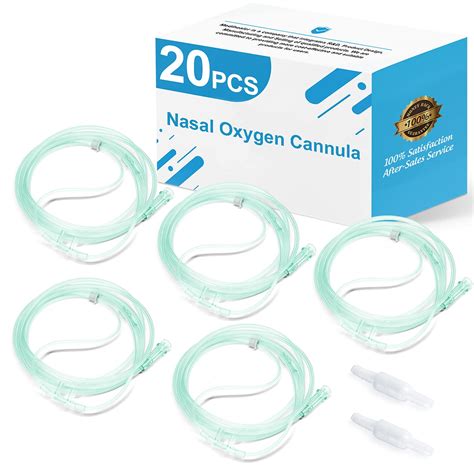 Buy 20pcs Adult Soft Nasal Cannula For Oxygen Concentrator 7 Ft Cannula Nasal Tubing For Oxygen