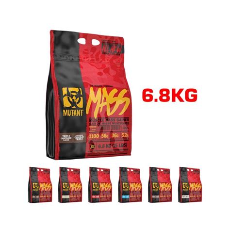 PVL Mutant Mass 6 8kg 15lbs Muscle Gainer Serious Mass Weight