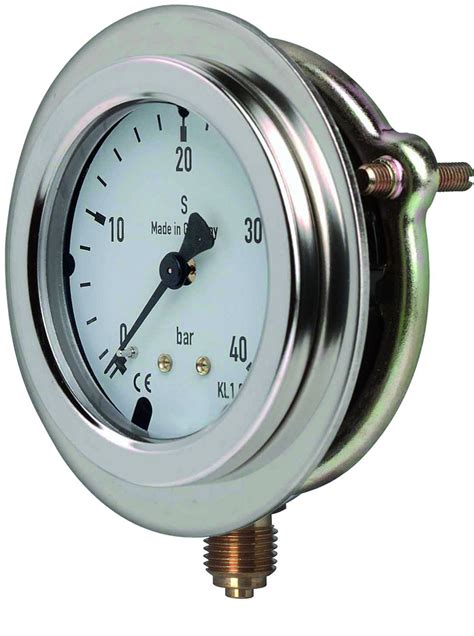 GL 63ø 0 250 bar 1 4 hinten 56 35 40 Manometer Glyzerin gefüllt m