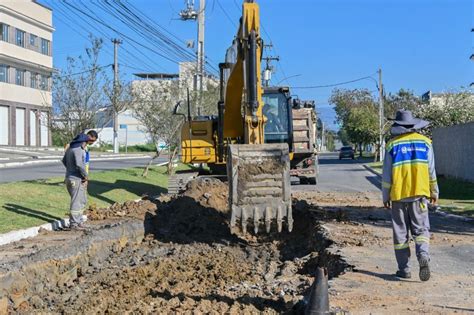 Revitalização Da Avenida Renato Monteiro Chega Aos Bairros Novo Horizonte E Village A Voz Da