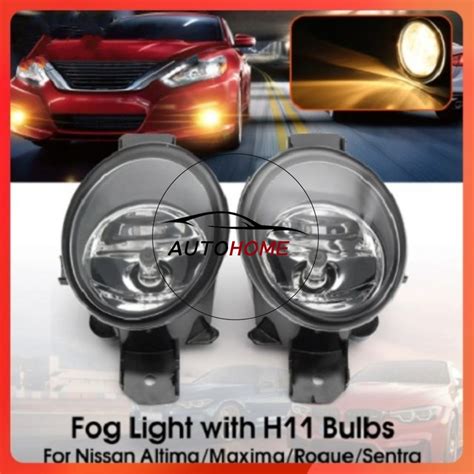 For Nissan Frontier Almera Livina X Trail Teana Sylphy Navara Fog Lamp