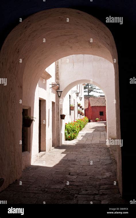 The Monastery Of Saint Catherine Arequipa Peru Stock Photo Alamy