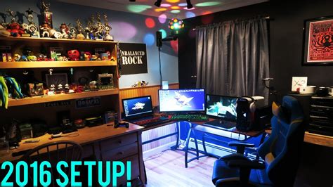 Insane Gaming Setup 2017 Vidkid428 Youtube