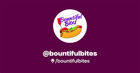 Bountifulbites Instagram Facebook TikTok Linktree