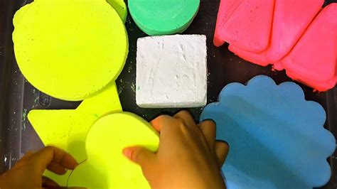 Super Soft Powdery Colorful Reformed Gym Chalk Compilation Asmr